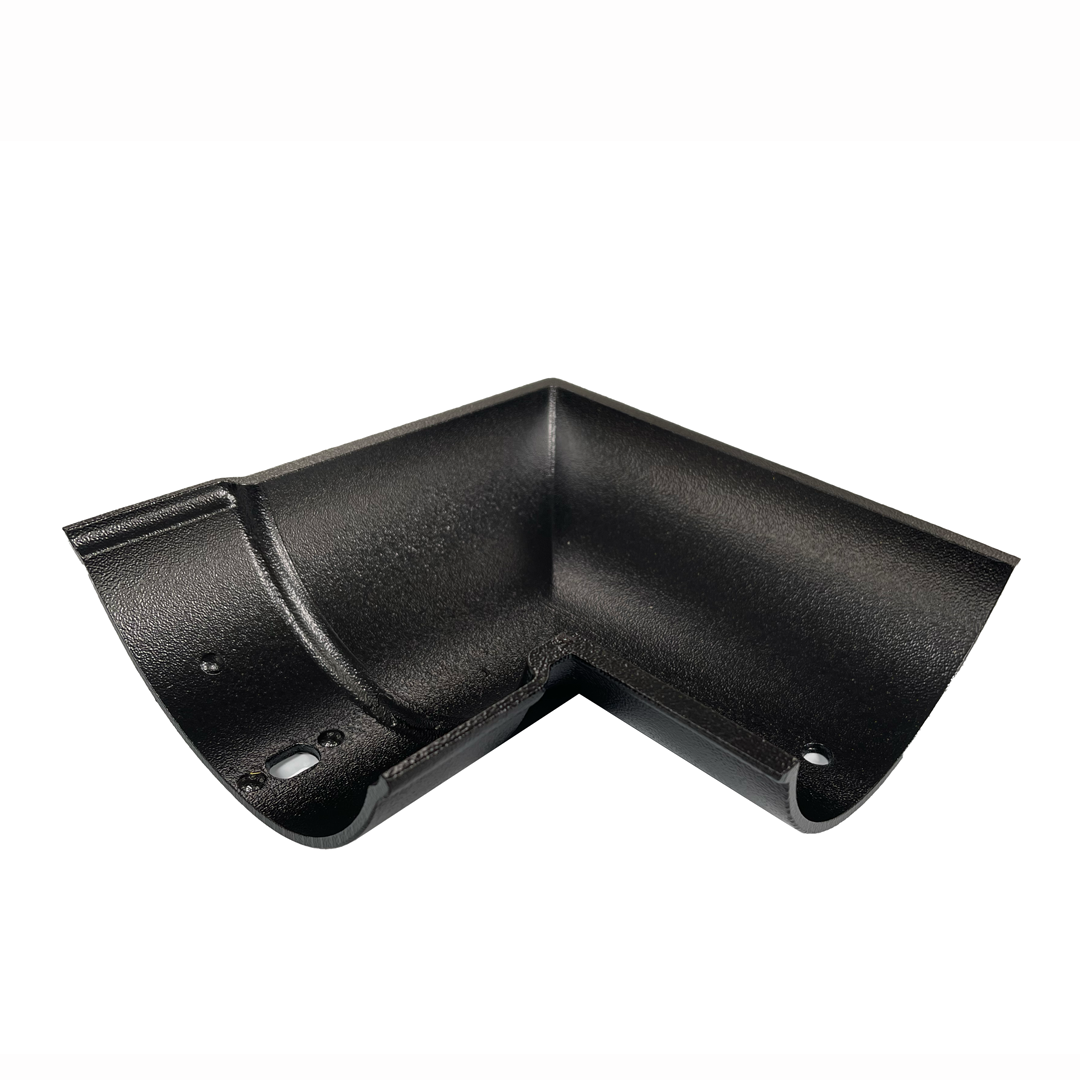 Cast Aluminium Beaded Half Round Gutter