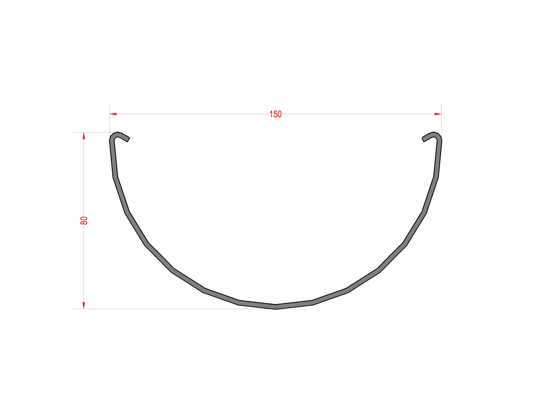 Radius 150x80 Type 3