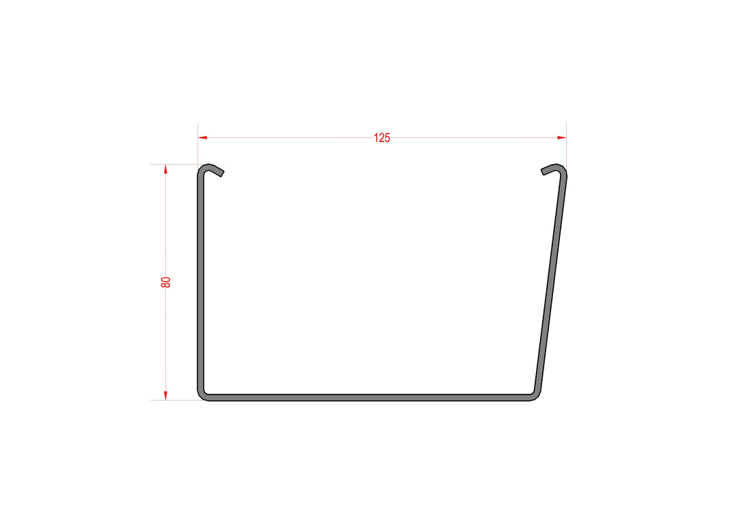 Single Slope 125x80 Type 5