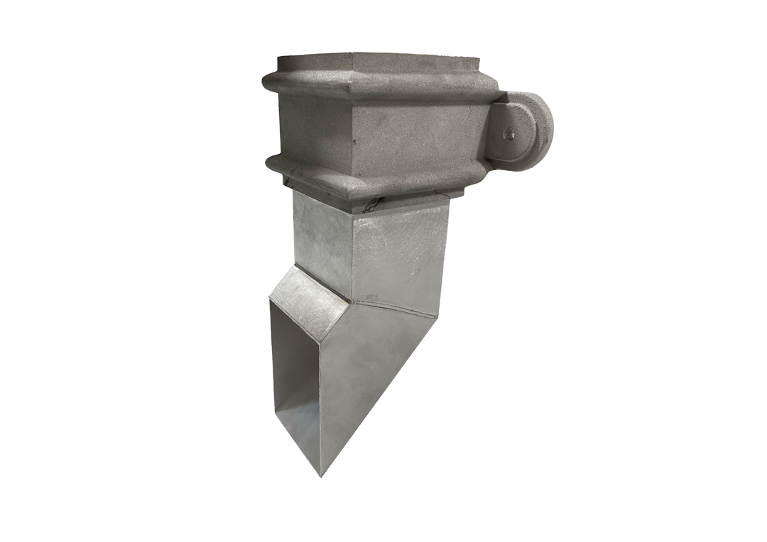 Cast Aluminium Square Socket - With Lugs & Shoe