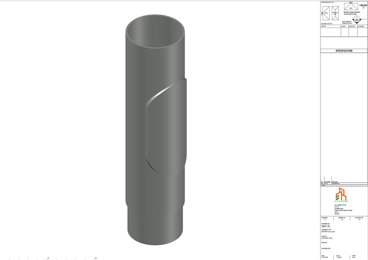 Aluminium Dia Gutter - Type 1 - Inspection