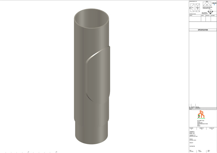 Aluminium Dia Gutter - Type 1 - Inspection