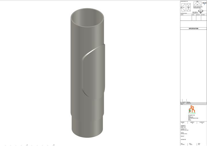 Aluminium Dia Gutter - Type 1 - Inspection