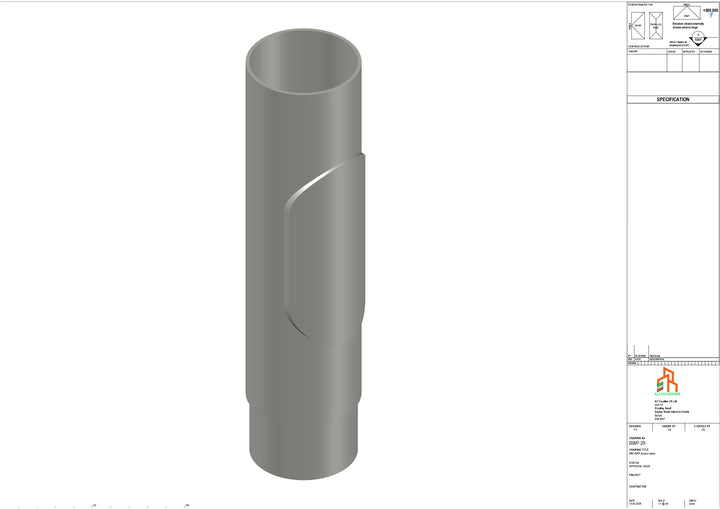 Aluminium Dia Gutter - Type 1 - Inspection