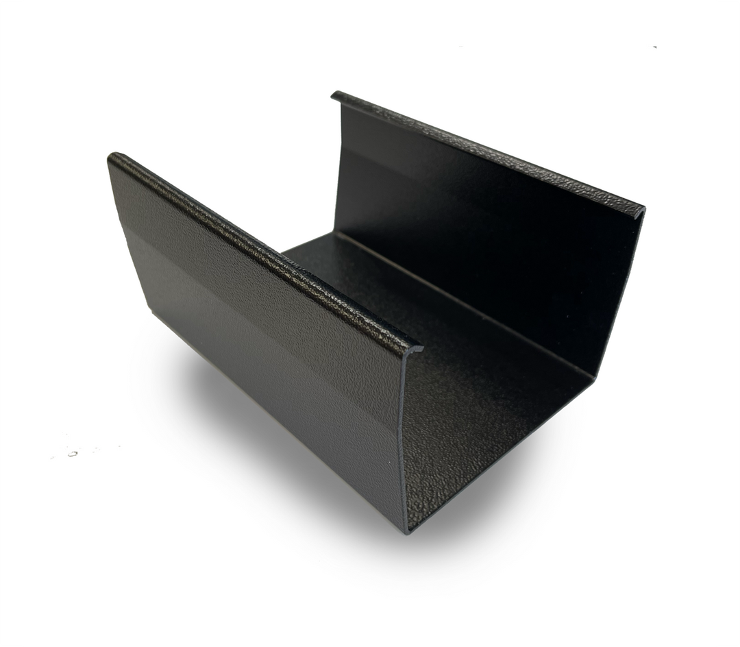 Aluminium Double Slope Gutter - Type 9 - 3M Length