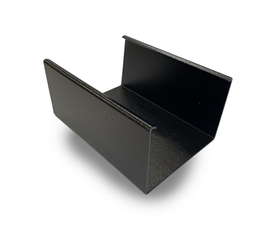 Aluminium Single Slope Gutter - Type 5 - 3M Length