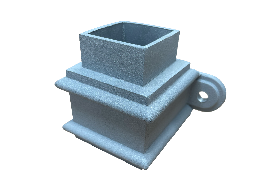 Cast Aluminium Square Socket - With Lugs