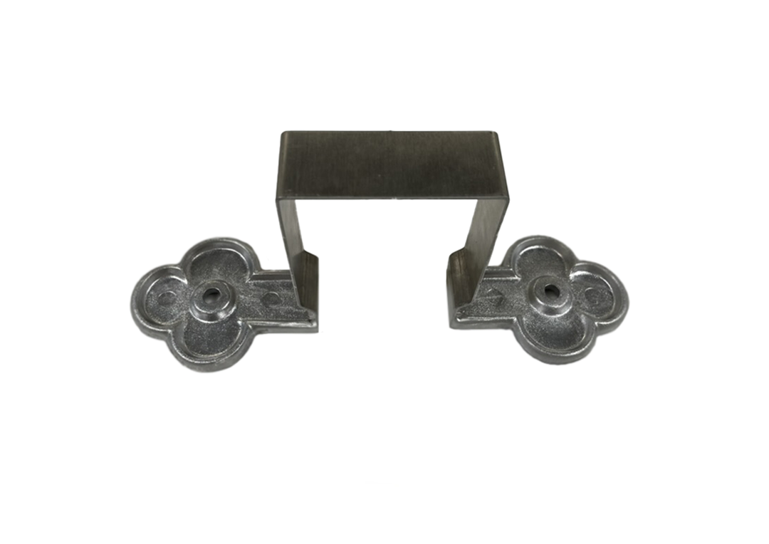 Cast Aluminium Sterling Ornate Bracket - Square Down Pipe